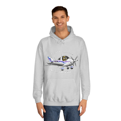 Sting Aircraft Unisex College Hoodie - Funky Aviation