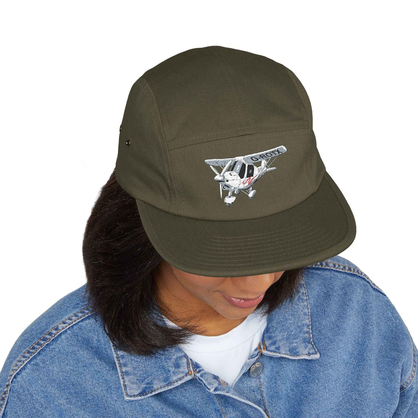 Rotax Ikarus C42 Sports Aviation Racing Embroidered 5-Panel Cap