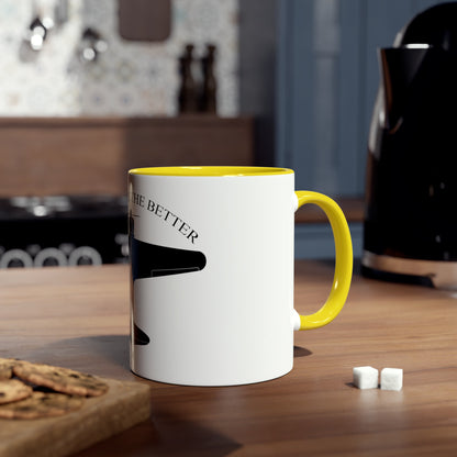 The Older the Better Two-Tone Coffee Mugs, 11oz - Funky Aviation
