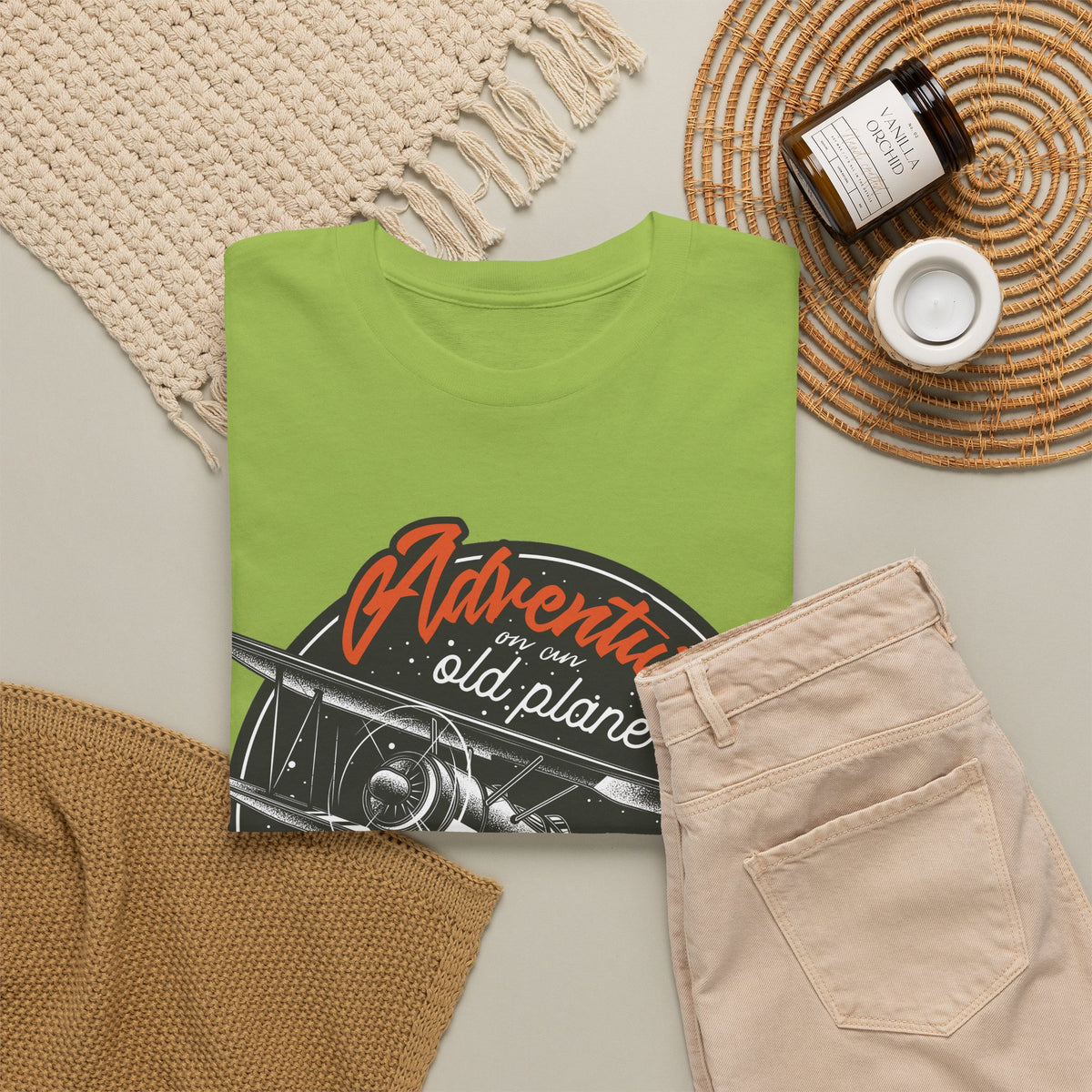 Adventure Airplane Vintage Aviation T-Shirt