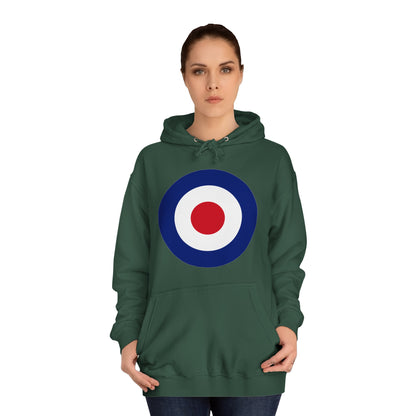 Roundel Design Unisex College Hoodie - Funky Aviation