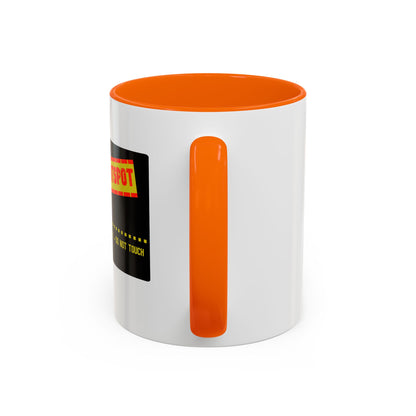 Warning ! Hotspot ! SLA Aviation Accent Coffee Mug (11oz)