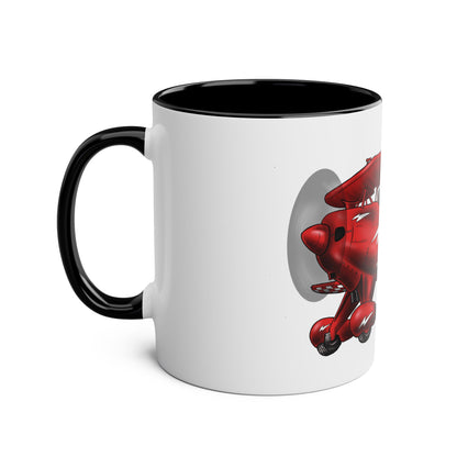 Pitts Special Aerobatic Two-Tone Coffee Mugs, 11oz