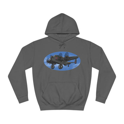 Lancaster Bomber Unisex College Hoodie - Funky Aviation