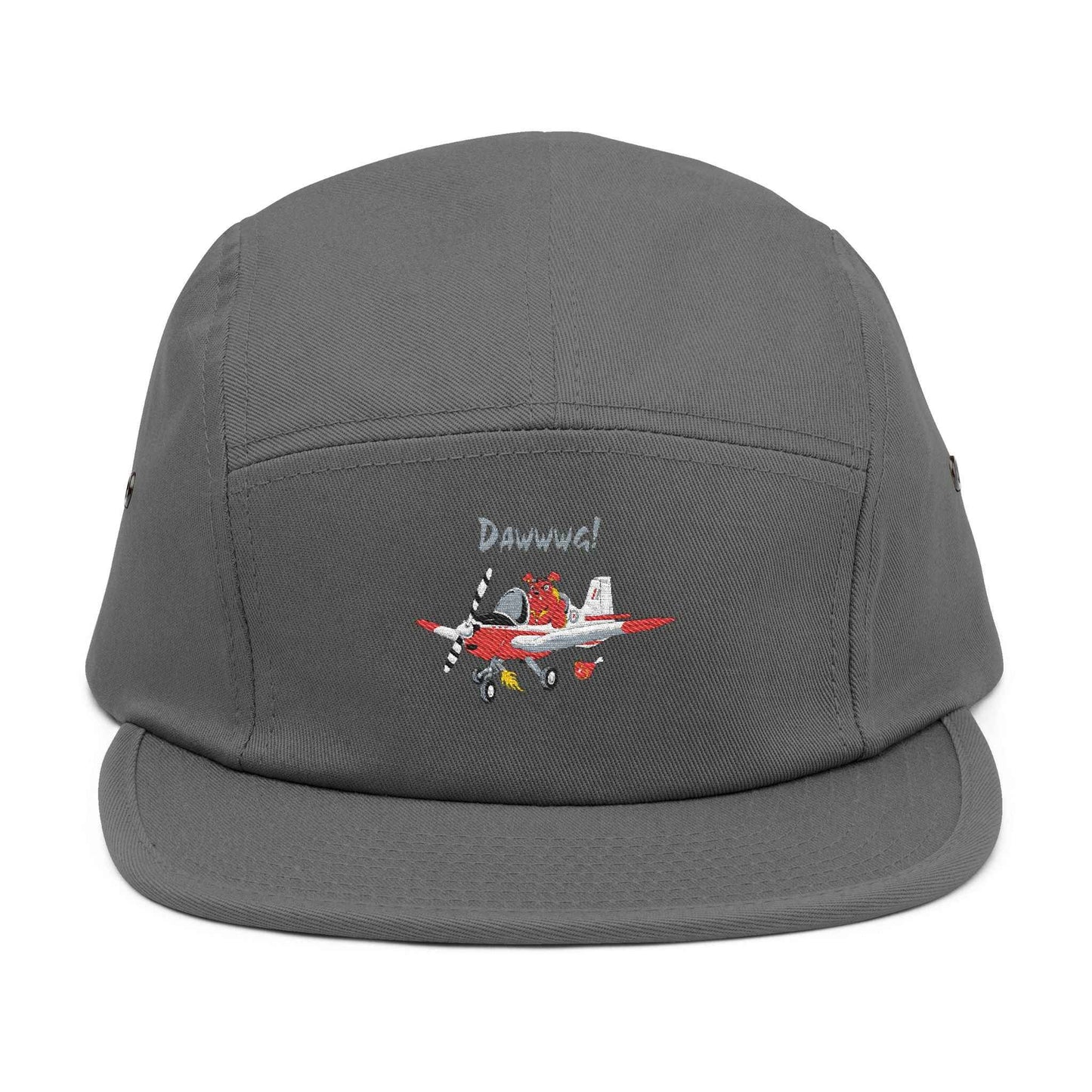 Bulldog Aircraft Embroidered Pilot 5-Panel Cap
