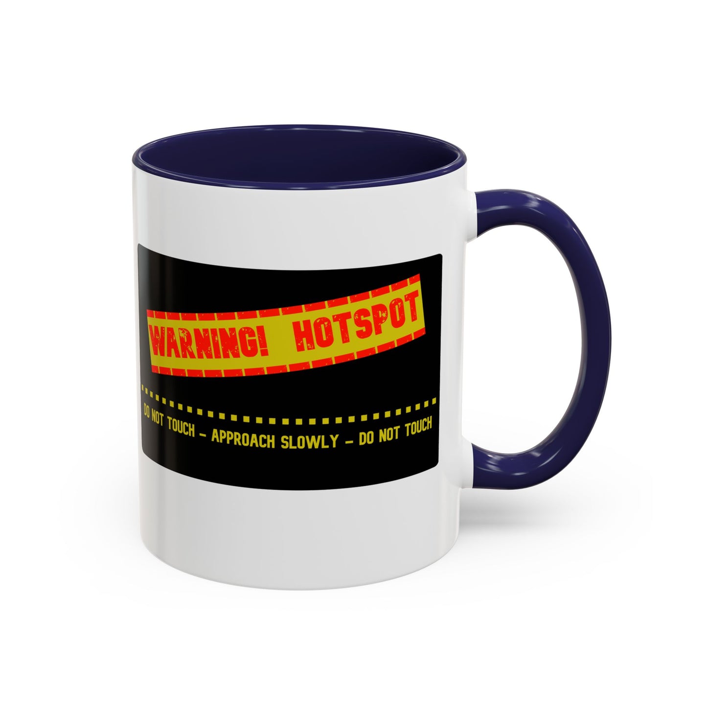 Warning ! Hotspot ! SLA Aviation Accent Coffee Mug (11oz)
