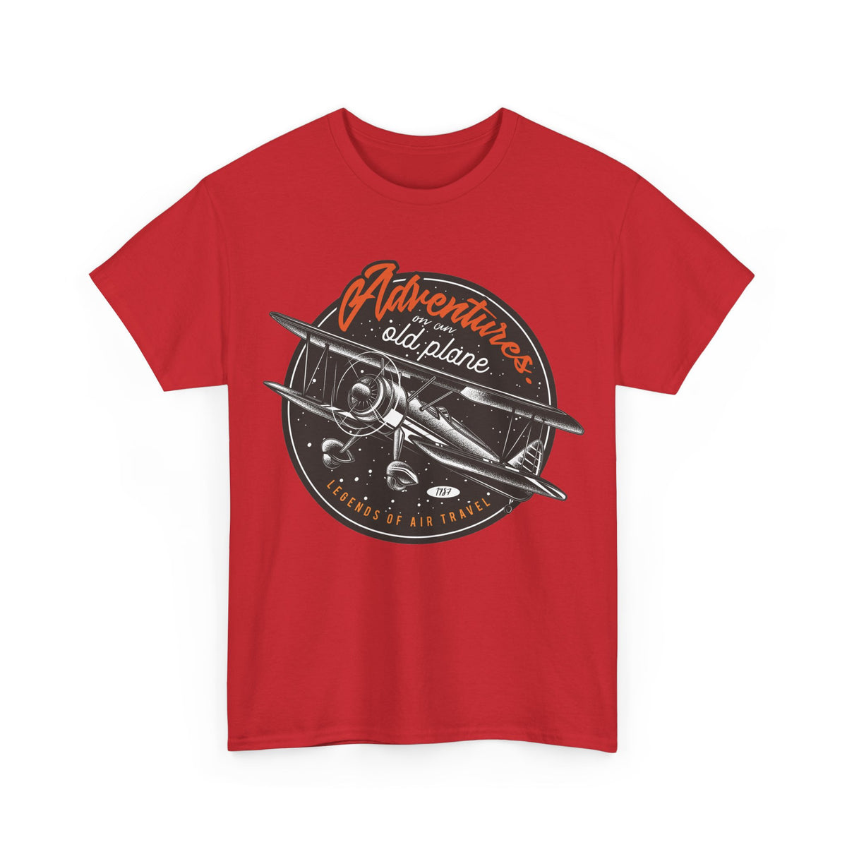 Adventure Airplane Vintage Aviation T-Shirt