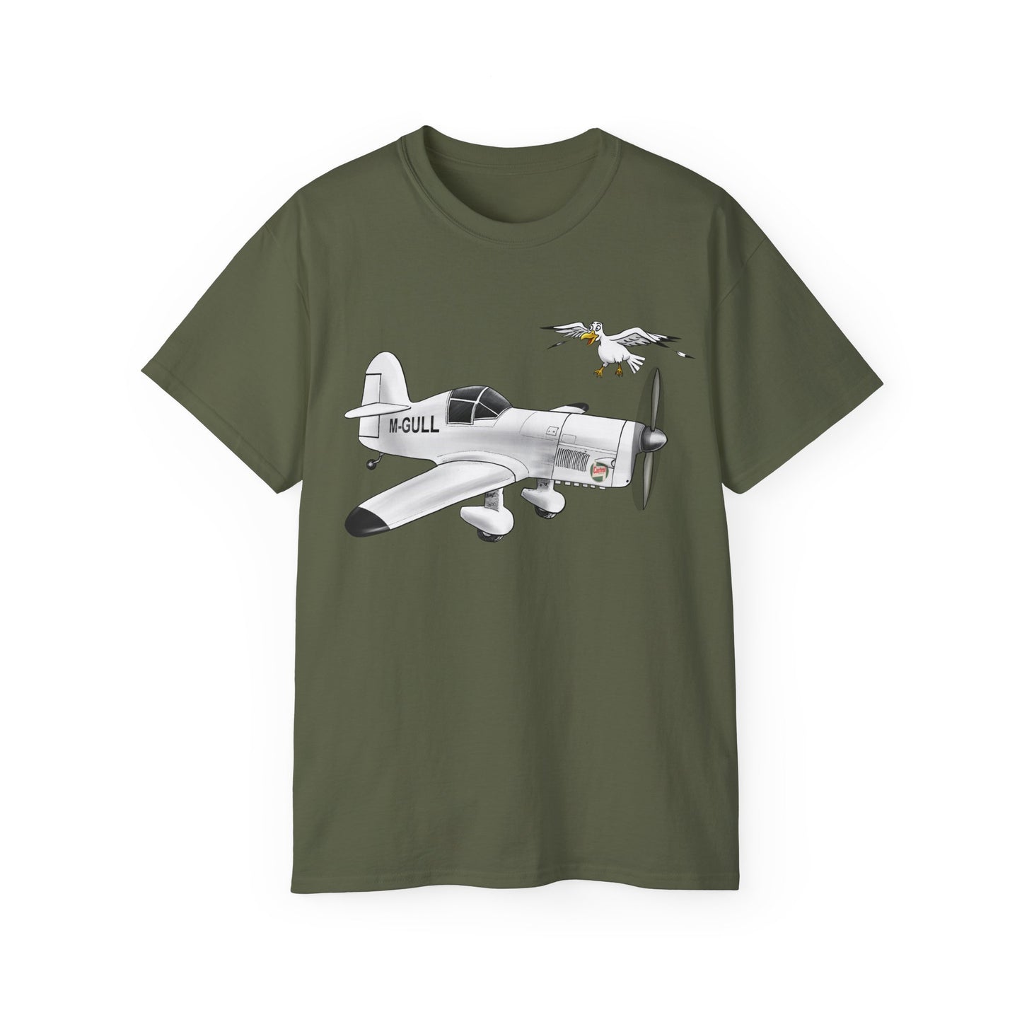 The Mew Gull Aircraft Unisex Ultra Cotton Tee