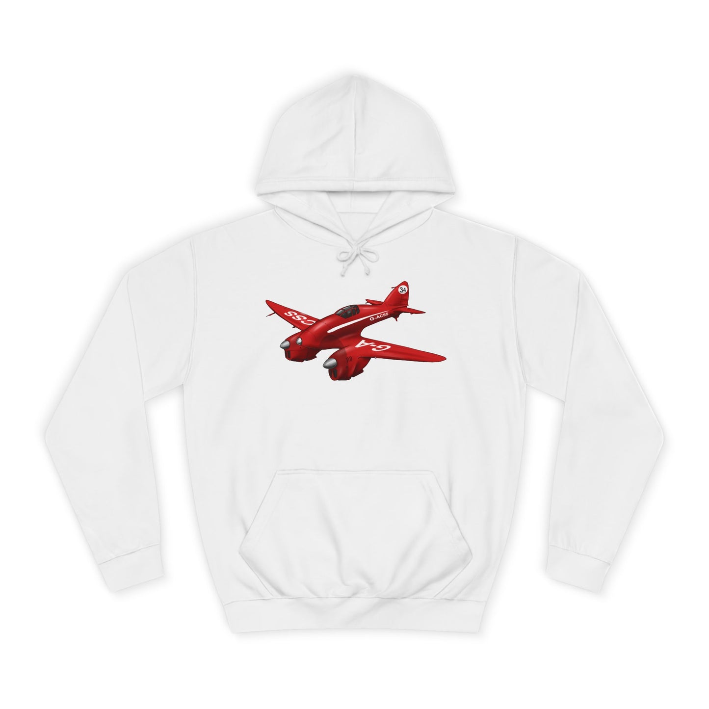 Historic Comet Racer  - Historic Aircraft Hoodie