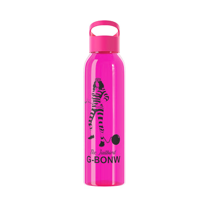 G-BONW Jailbird Glass Water Bottle - Vintage Style Design