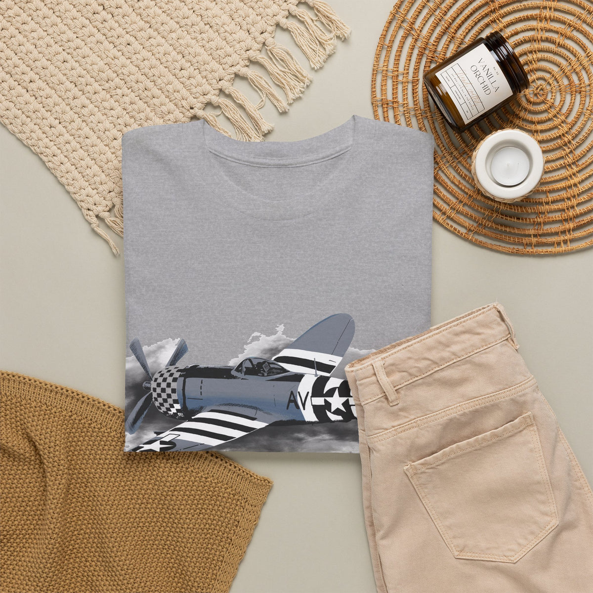 Vintage Airplane Graphic T-Shirt