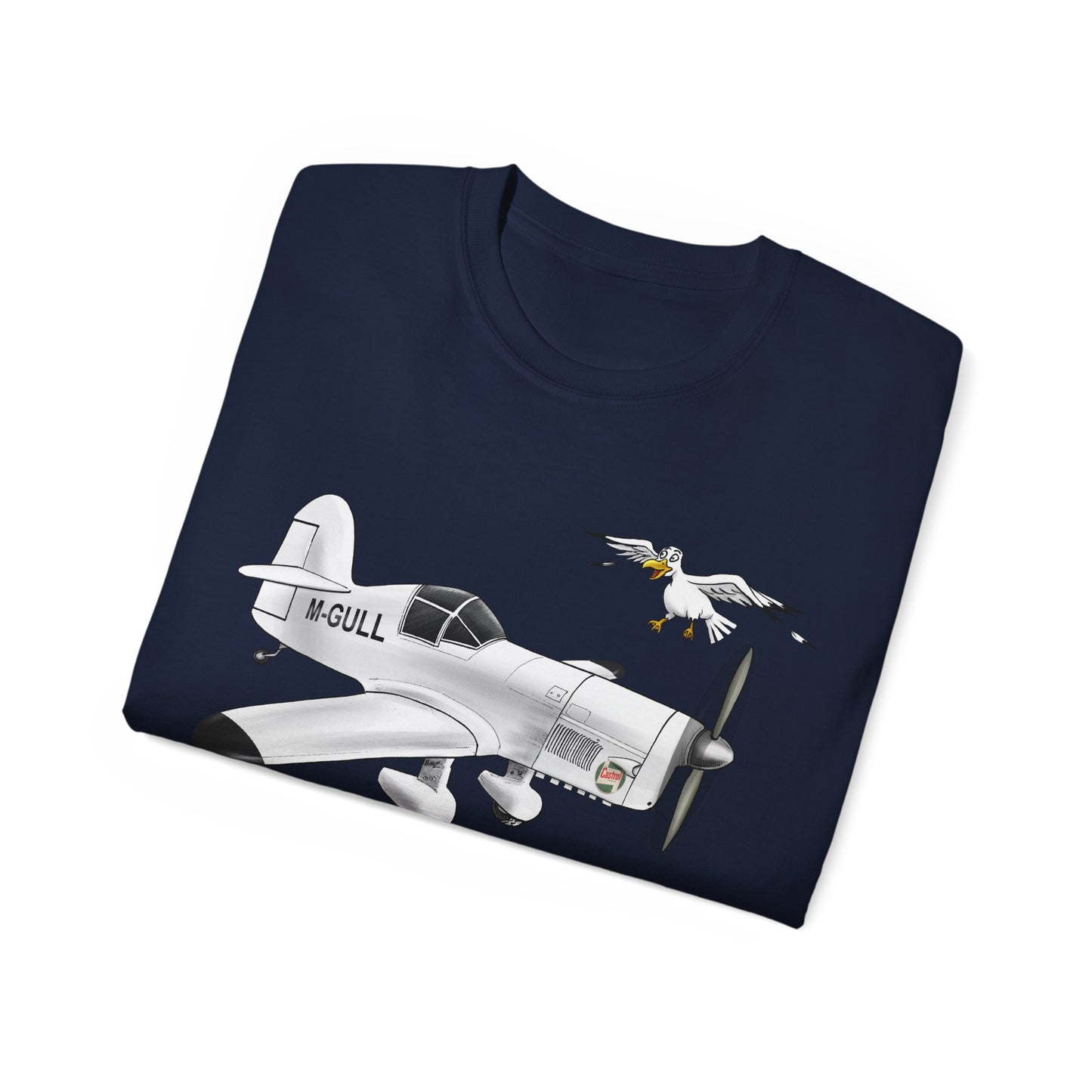 The Mew Gull Aircraft Unisex Ultra Cotton Tee