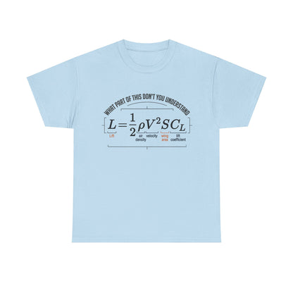 Lift Formula T-Shirt – “What Part of This Don’t You Understand?” Tee