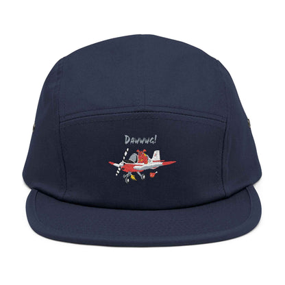 Bulldog Aircraft Embroidered Pilot 5-Panel Cap