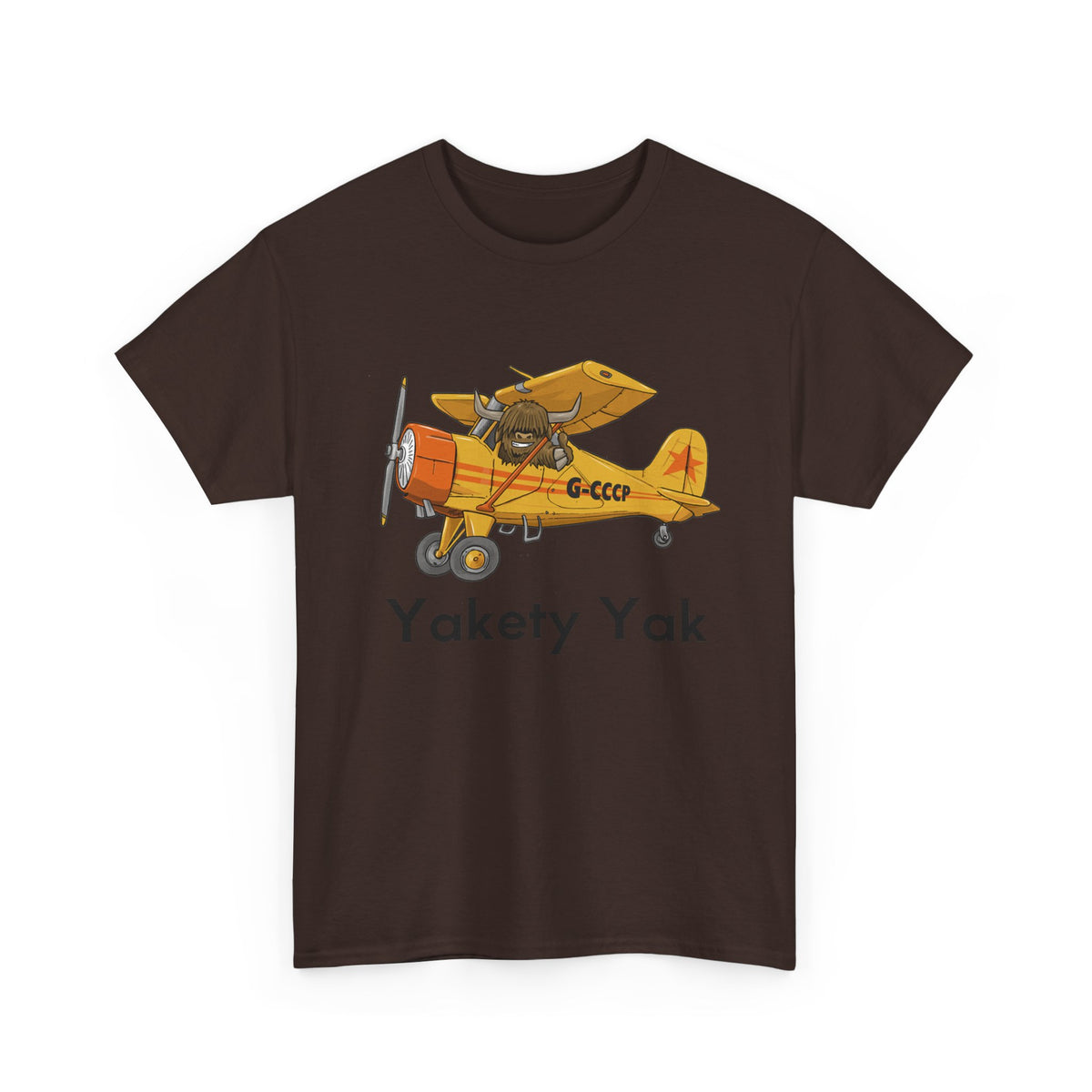 Yakety Yak Vintage Airplane Graphic Tee