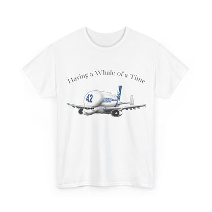 Having a Whale of a Time Beluga Heavy Cotton Tee
