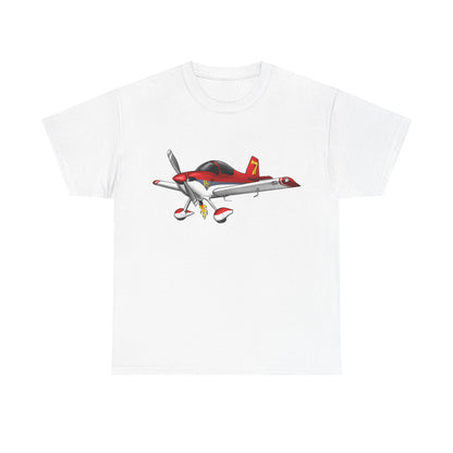 RV7 — Red Graphic Tee for Pilots