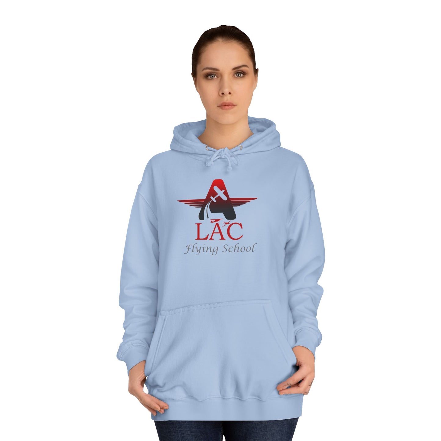 College Hoodie - LAC Flying School Logo