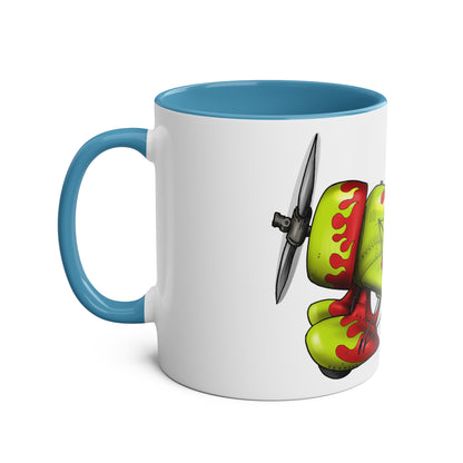 Gee Bee Two-Tone Coffee Mugs, 11oz - Funky Aviation