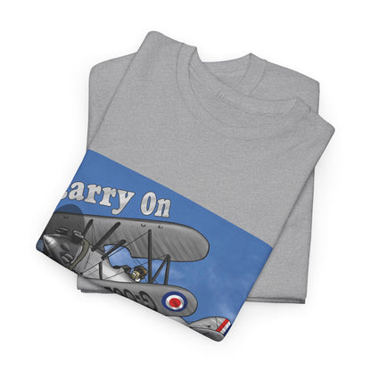Carry On Flying Vintage Airplane T-Shirt