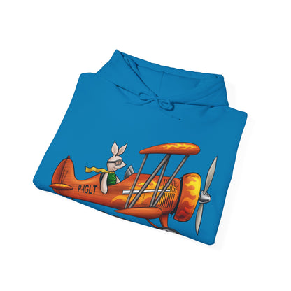 This little Piggy Pilot design Unisex Hoodie - Funky Aviation