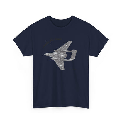 Funky Aviation Sea Vixen Vintage Aircraft T-Shirt