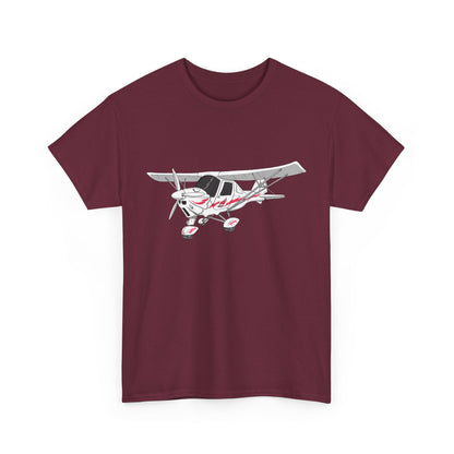 C42 Microlight Unisex Tee with Red Decals