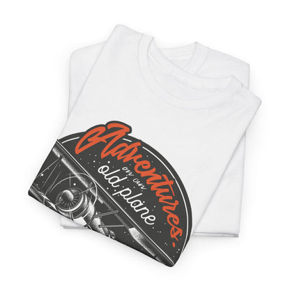 Adventure Airplane Vintage Aviation T-Shirt