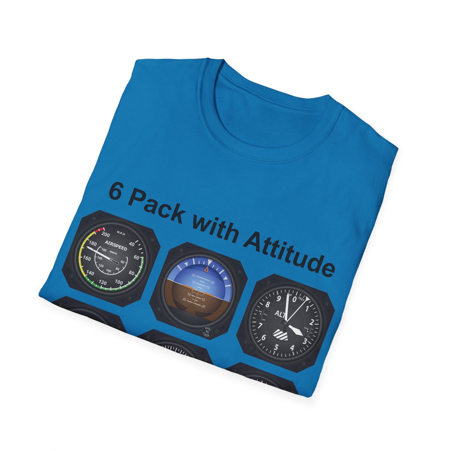 Aviator 6 Pack Unisex T-Shirt - Attitude Collection