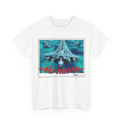 Harrier Jump Jet Vintage Navy Airplane T-Shirt — Retro Military Aviation Tee