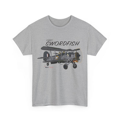Swordfish Vintage Biplane T-Shirt — WWII Aircraft Aviation Tee