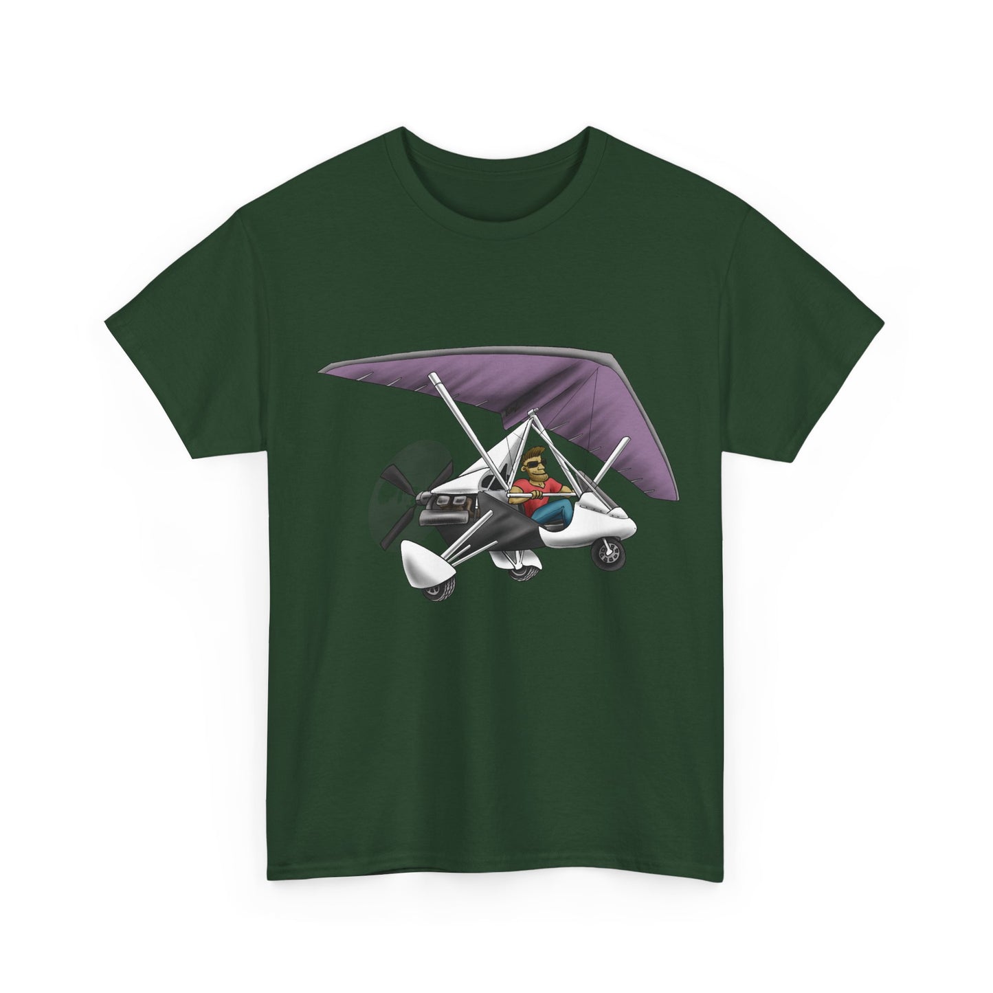 Flexwing Microlight Aircraft T-Shirt — Ultralight Aviation Tee for Pilots & Enthusiasts