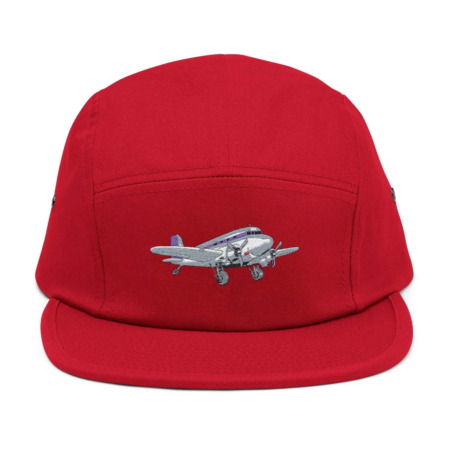 Vintage DC3 Dakota Embroidered 5-Panel Cap