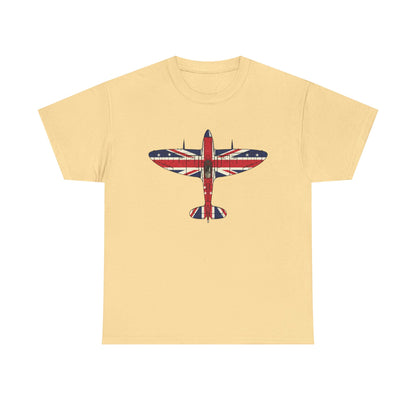 Union Jack Vintage Aircraft  T-Shirt