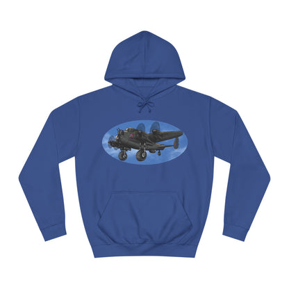 Lancaster Bomber Unisex College Hoodie - Funky Aviation