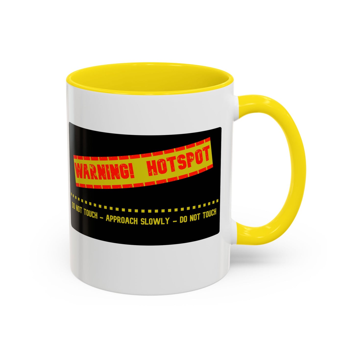 Warning ! Hotspot ! SLA Aviation Accent Coffee Mug (11oz)