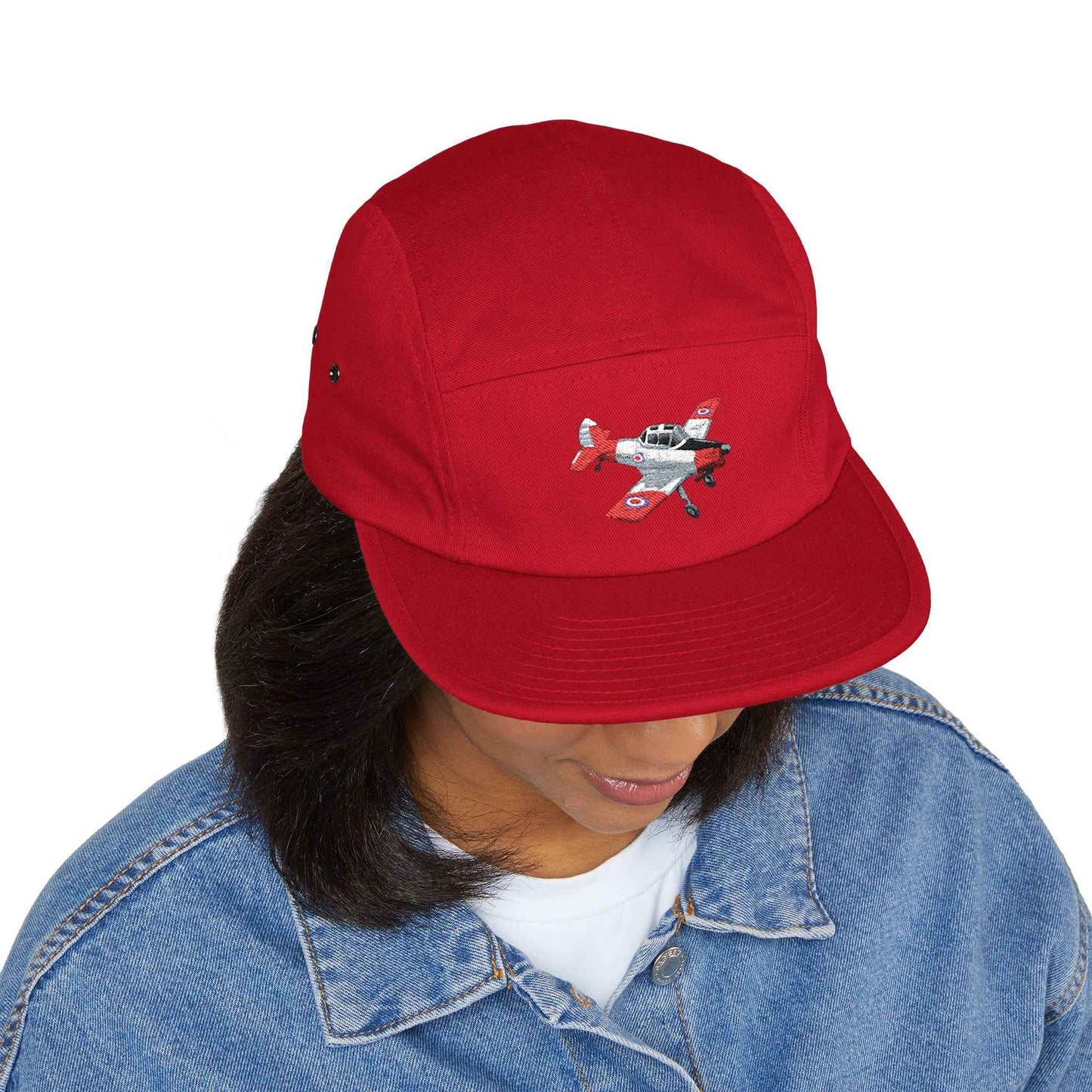 DH Chipmunk Racing Embroidered 5-Panel Cap