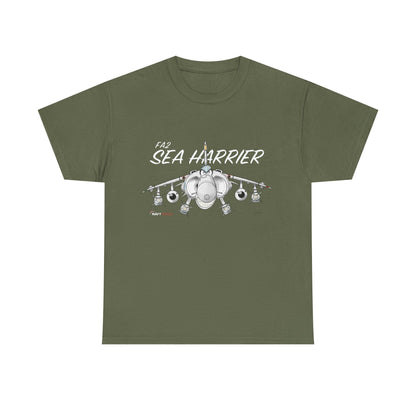 Vintage Fighter Jet Graphic Cotton T-Shirt
