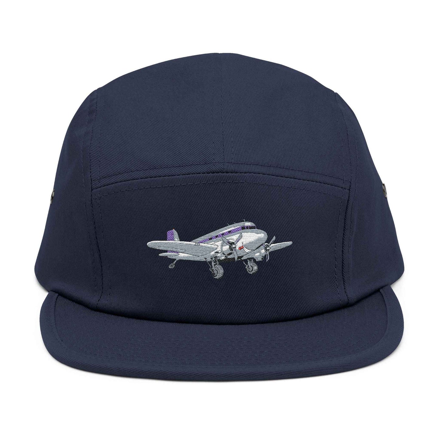 Vintage DC3 Dakota Embroidered 5-Panel Cap