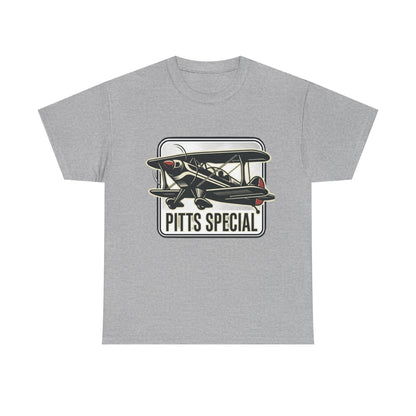 Pitts Special Biplane T-Shirt — Vintage Airshow Pilot Tee