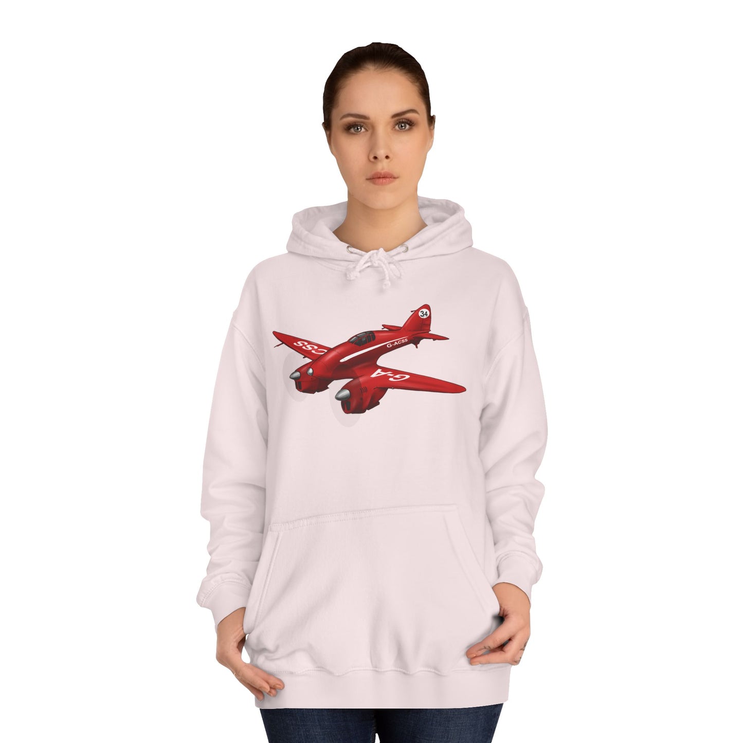 Historic Comet Racer  - Historic Aircraft Hoodie