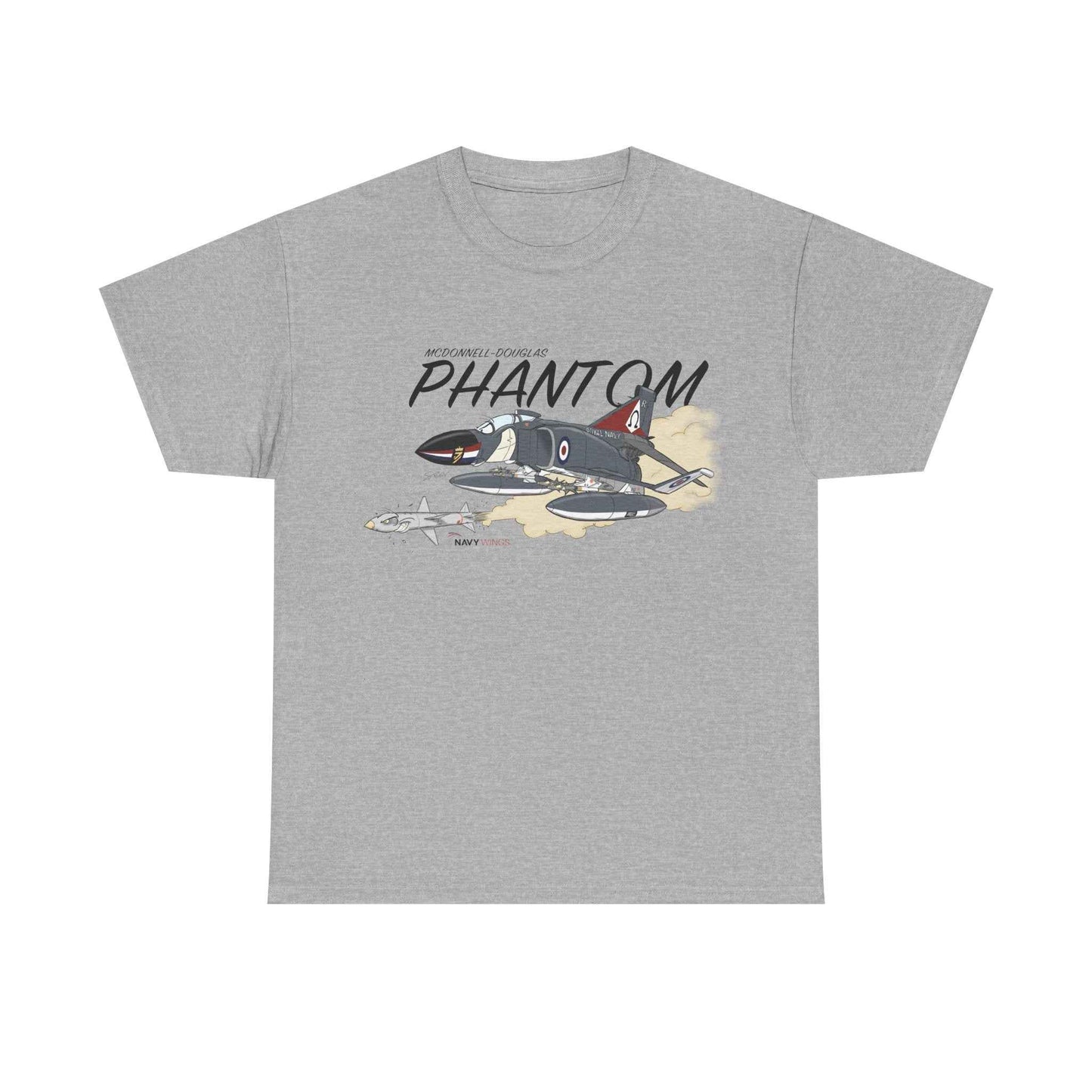 Phantom Jet T-Shirt — Vintage Military Fighter Graphic Tee