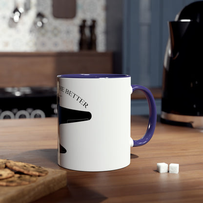 The Older the Better Two-Tone Coffee Mugs, 11oz - Funky Aviation