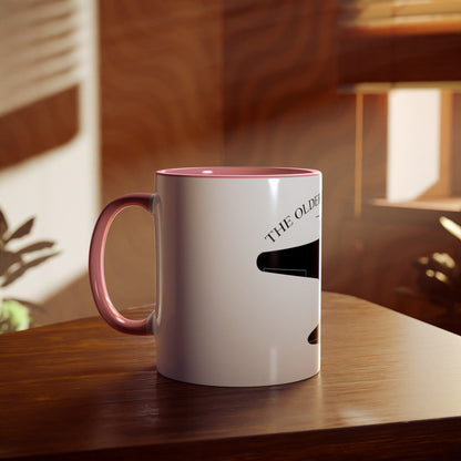 The Older the Better Two-Tone Coffee Mugs, 11oz - Funky Aviation