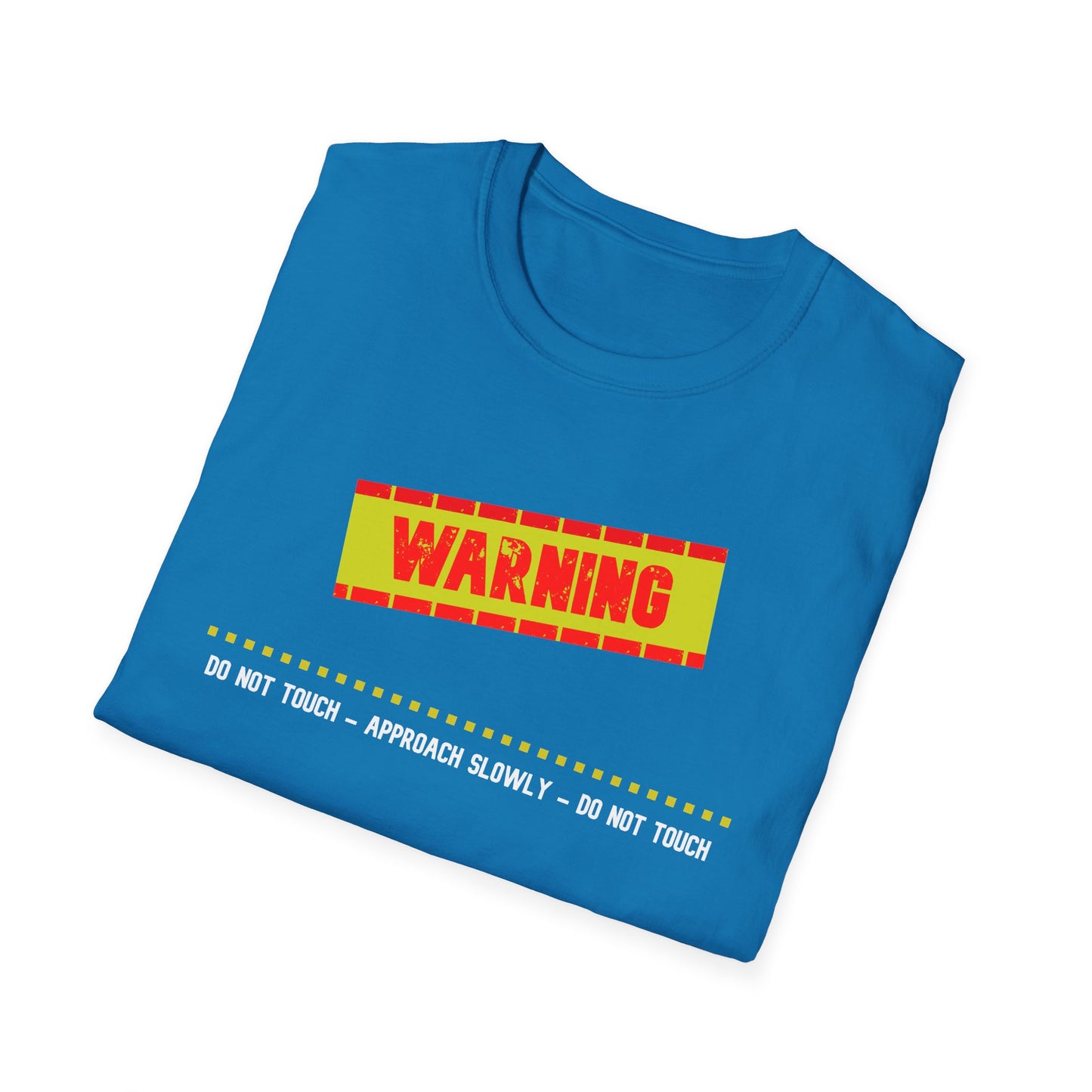 WARNING ! Approach Slowly SLA Aviation Logo T-Shirt
