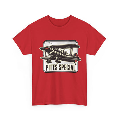 Pitts Special Biplane T-Shirt — Vintage Airshow Pilot Tee