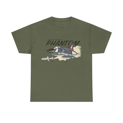 Phantom Jet T-Shirt — Vintage Military Fighter Graphic Tee