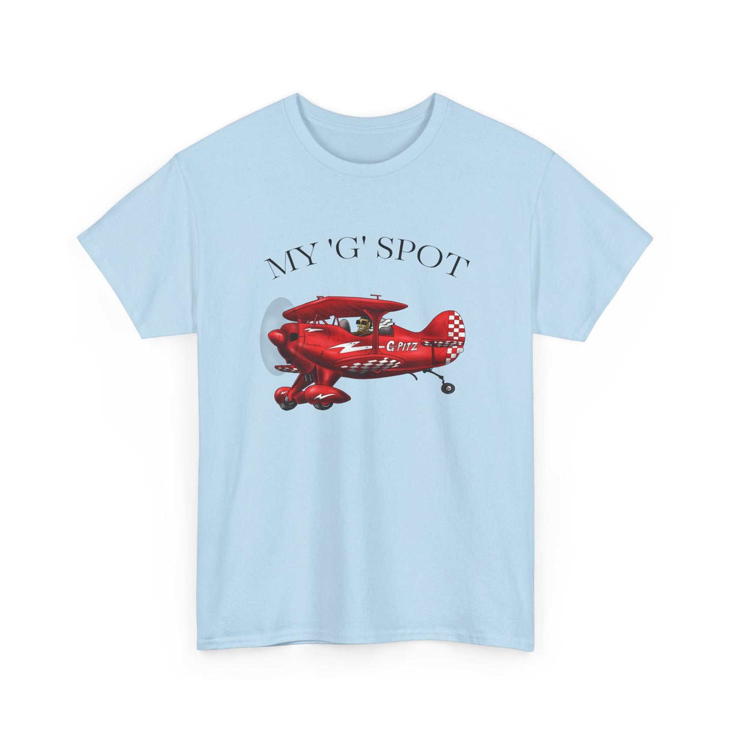 My 'G' Spot Aerobatic Unisex Heavy Cotton Tee