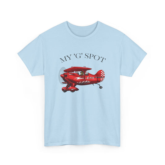 My 'G' Spot Aerobatic Unisex Heavy Cotton Tee