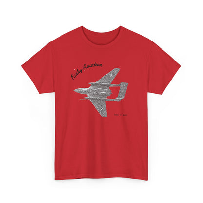 Funky Aviation Sea Vixen Vintage Aircraft T-Shirt